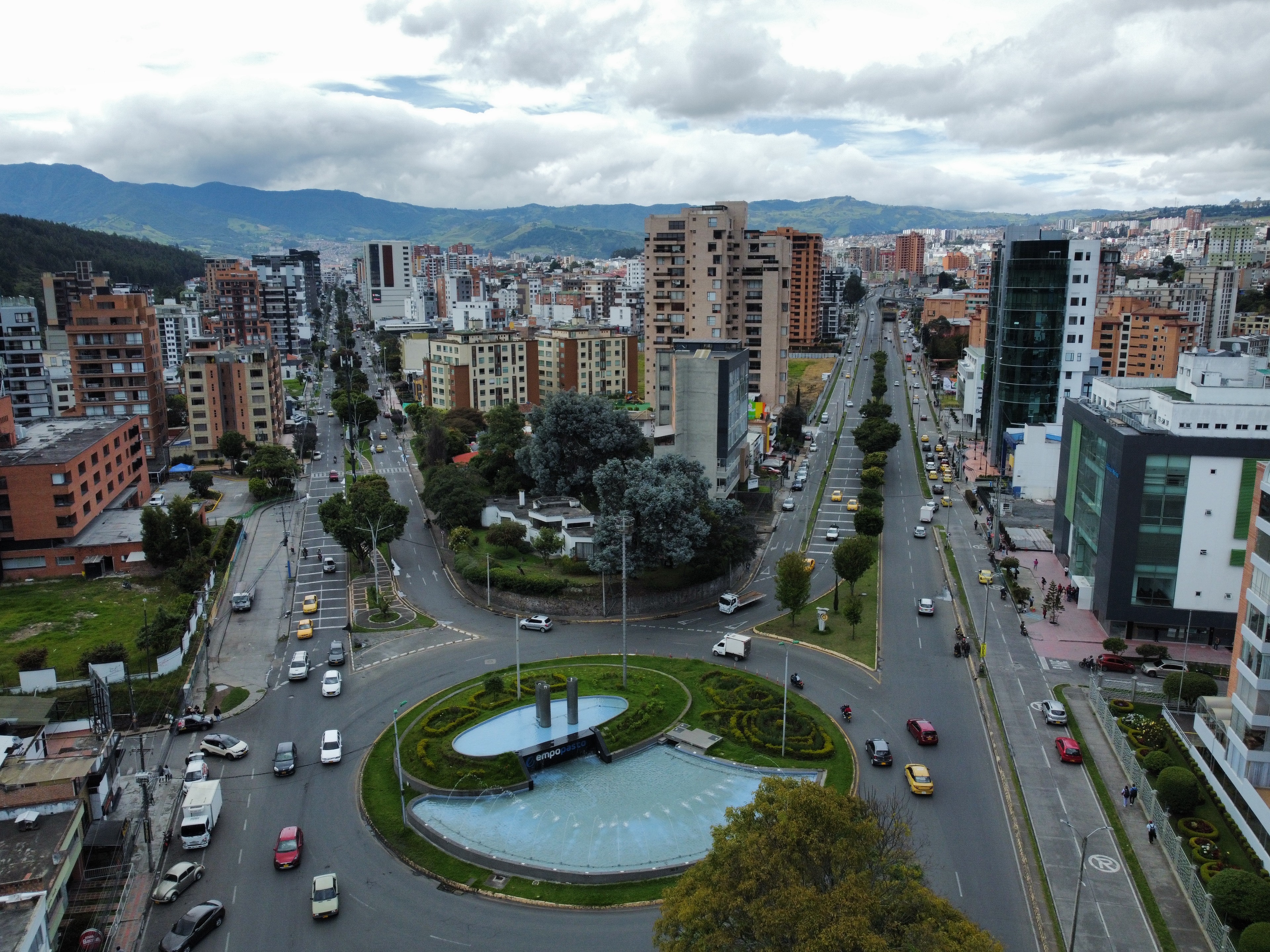 Vista panorámica de Medellín